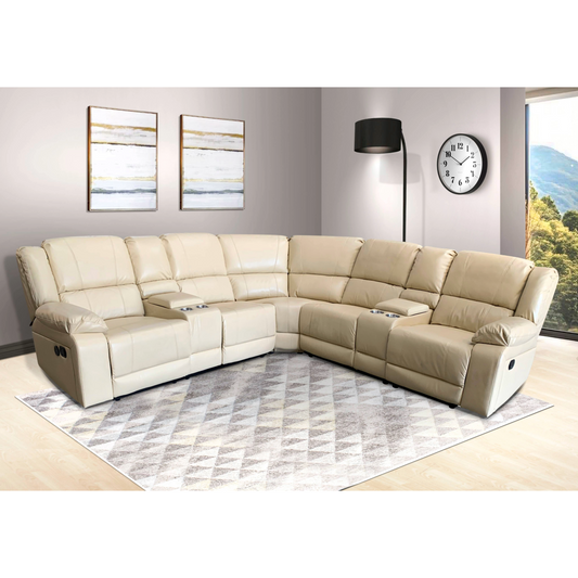 Denver Corner Lounge Suite - Cream